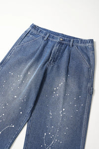 Ink-Splashed Jeans 10