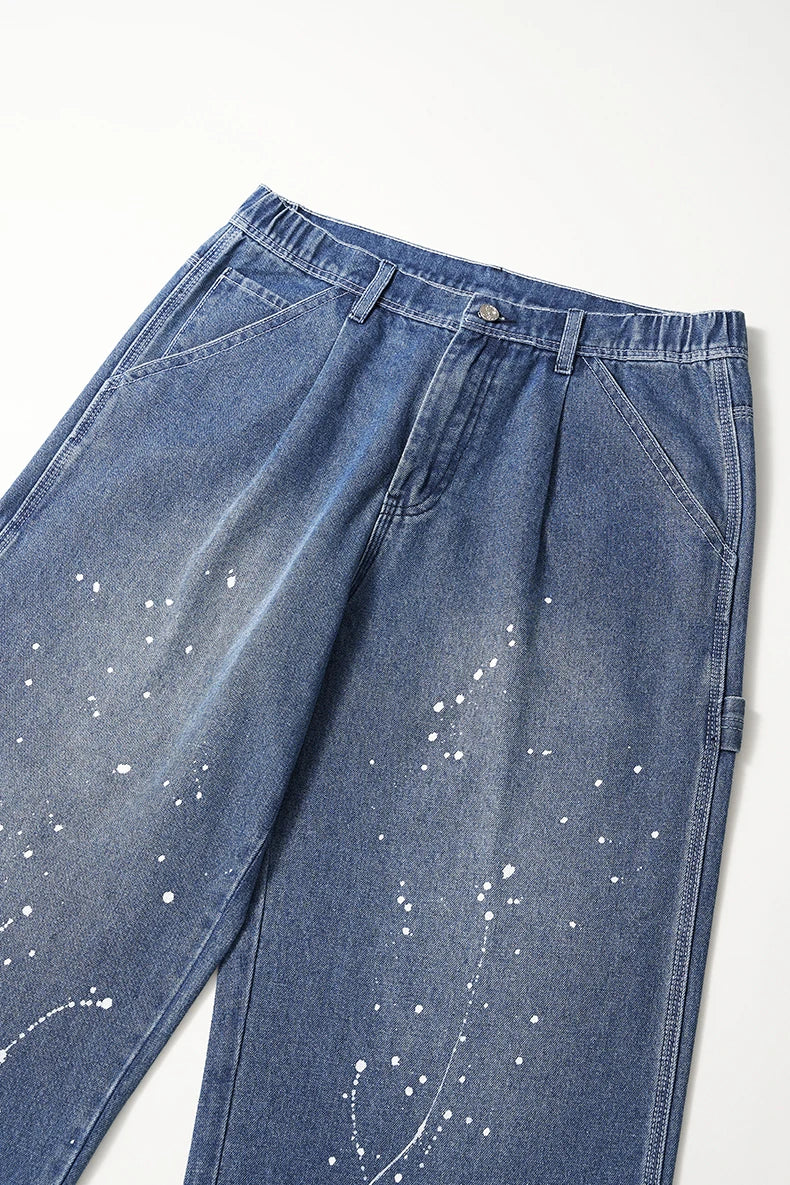 Ink-Splashed Jeans 10
