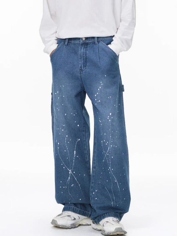 Ink-Splashed Jeans 2