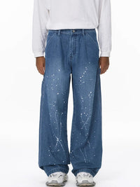 Ink-Splashed Jeans 3