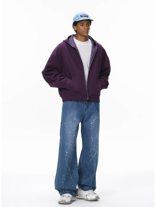 Ink-Splashed Jeans 5