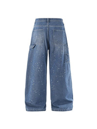 Ink-Splashed Jeans 9