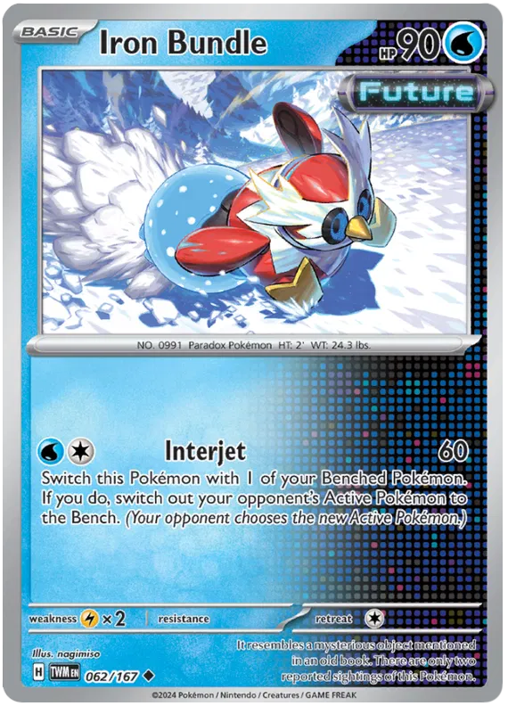 [Collector Troves] Pokemon Scarlet & Violet Twilight Masquerade Iron Bundle Card