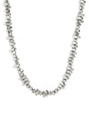Irregular Silver Beads Necklace 4