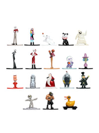 Jada Toys Nightmare Before Christmas Nano Metalfigs Minifigures 18-Pack Series 1