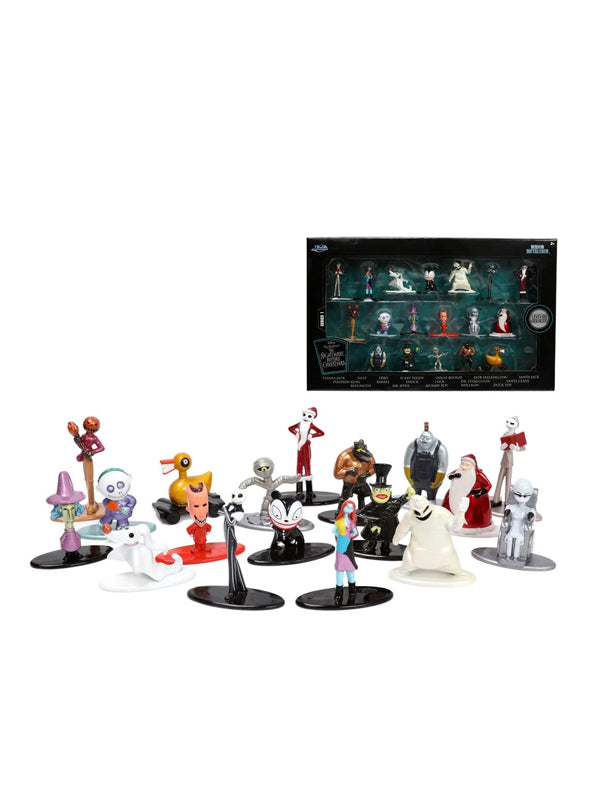 Jada Toys Nightmare Before Christmas Nano Metalfigs Minifigures 18-Pack Series 1