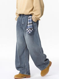 Jeans with a Detachable Bandana 2