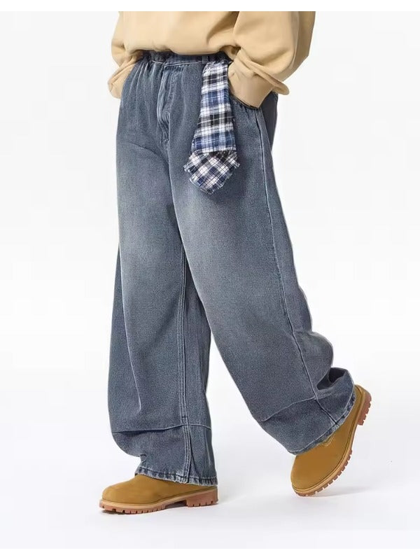 Jeans with a Detachable Bandana 4
