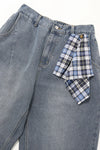 Jeans with a Detachable Bandana 7