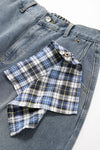 Jeans with a Detachable Bandana 8