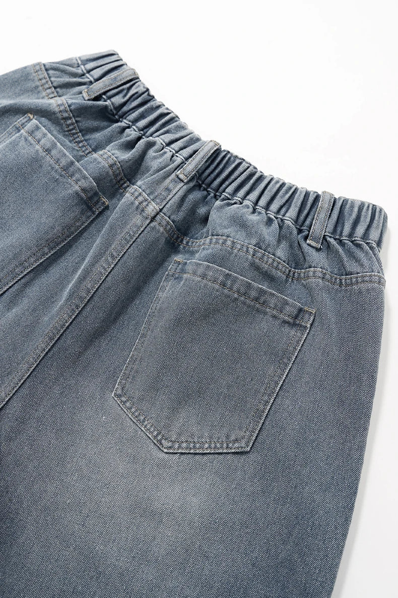 Jeans with a Detachable Bandana 9
