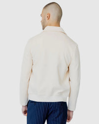 Justin Cassin Curram Pocket Jacket in Cream Color 4