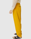 Justin Cassin Delta Loose Leg Pants in Mustard Color 3