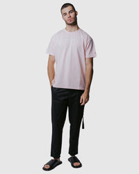 Justin Cassin Essential T-Shirt in Dusty Pink Color 2