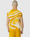 Justin Cassin Ignite Knit Vest in Yellow Color 4