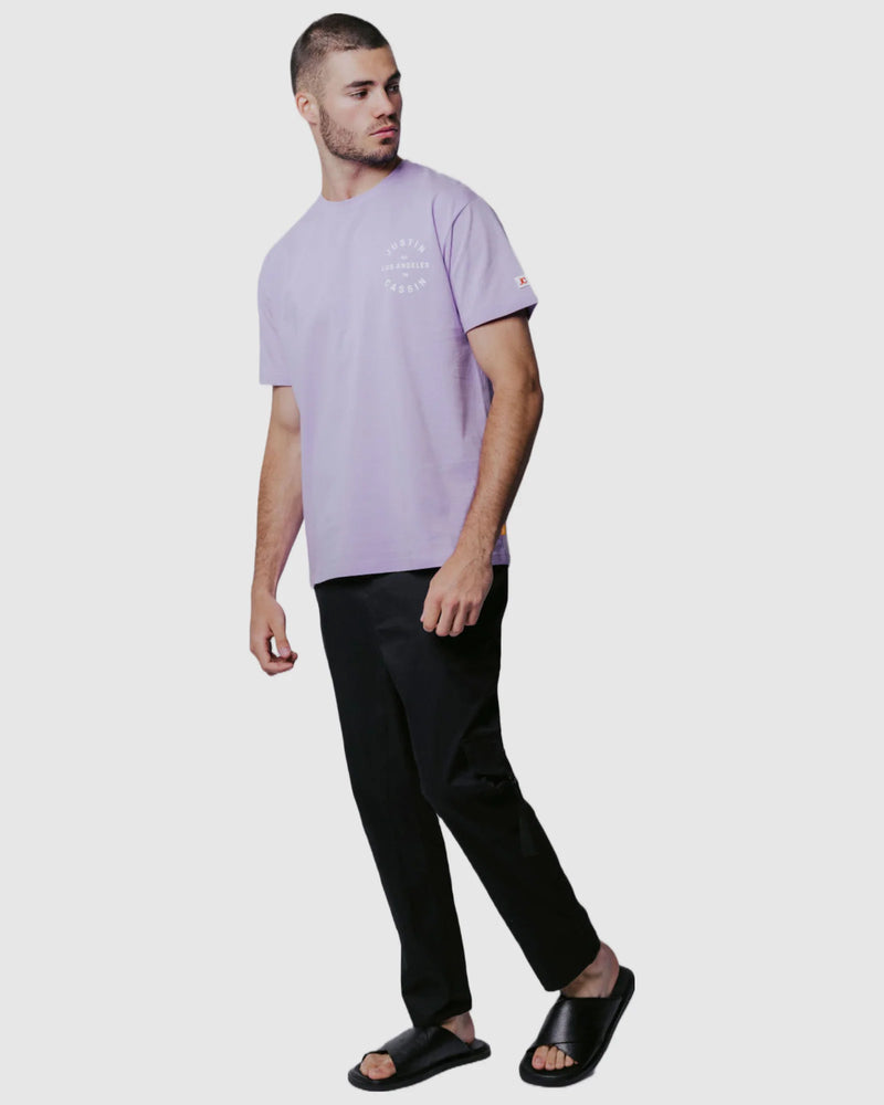 Justin Cassin Original T-Shirt in Lilac Color 2
