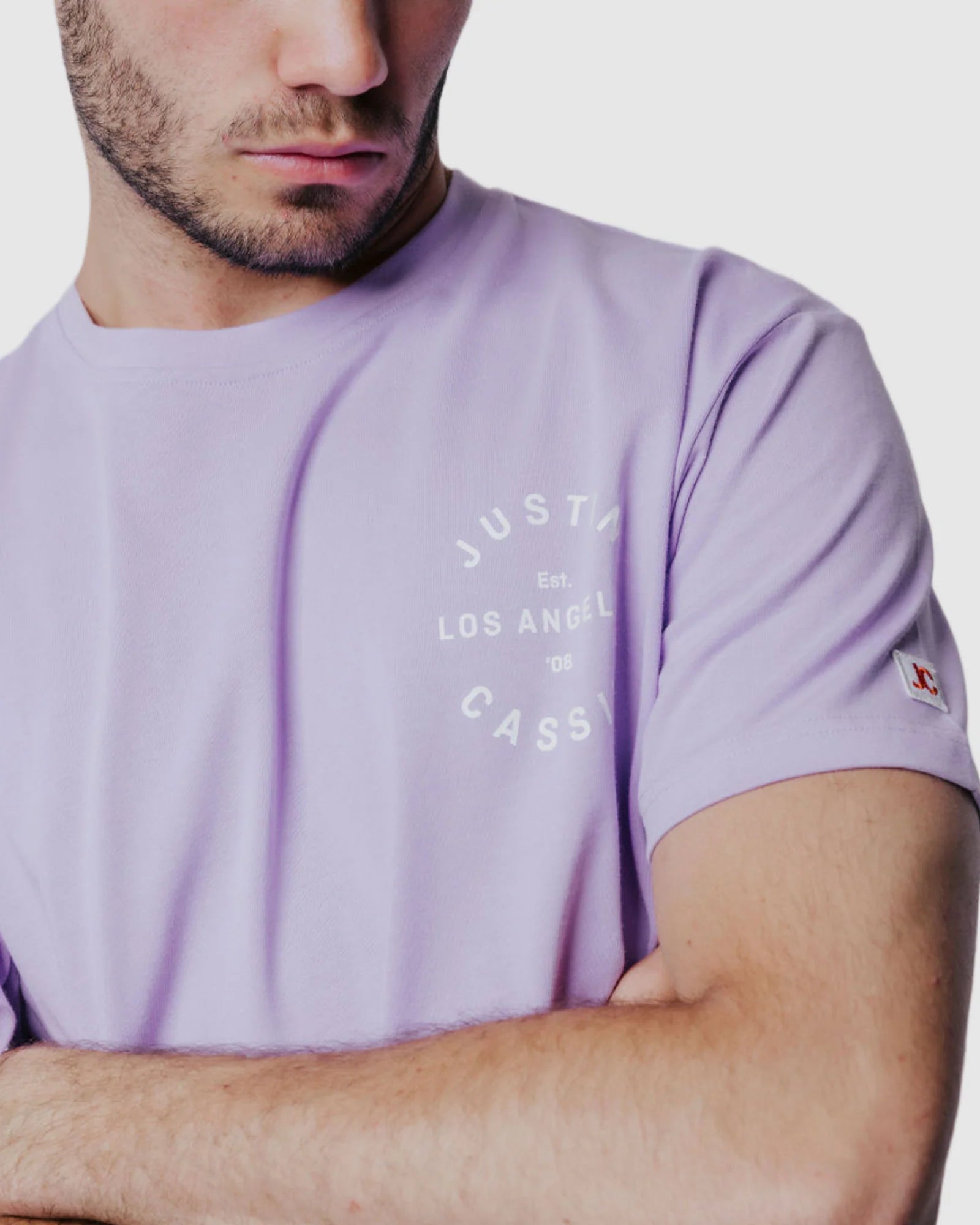 Justin Cassin Original T-Shirt in Lilac Color 3