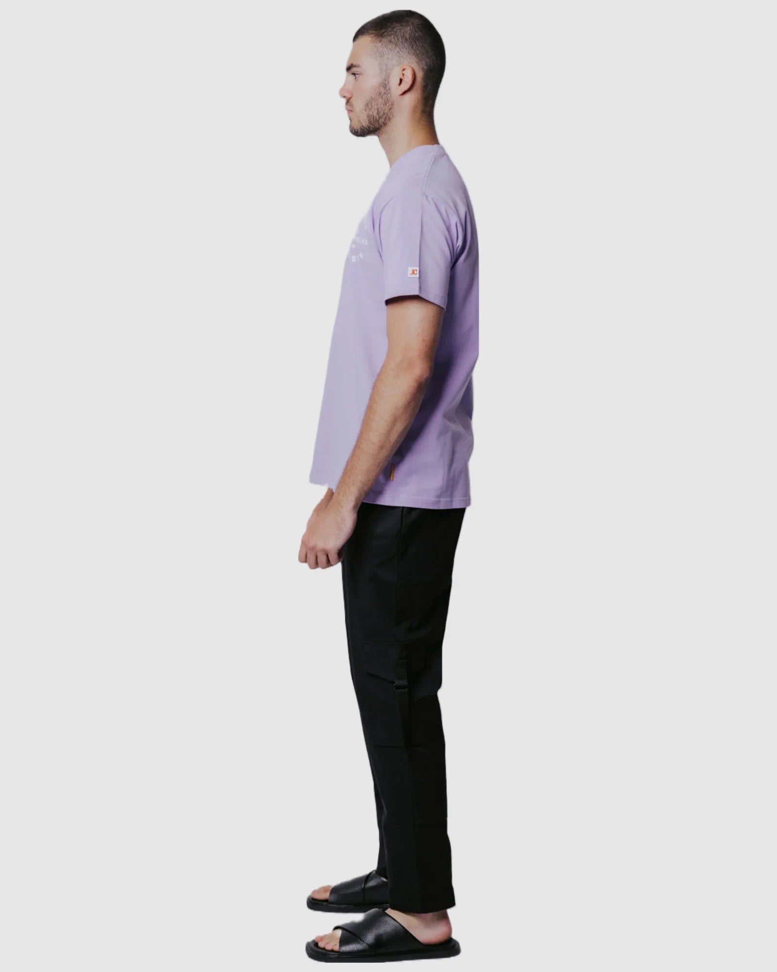 Justin Cassin Original T-Shirt in Lilac Color 5