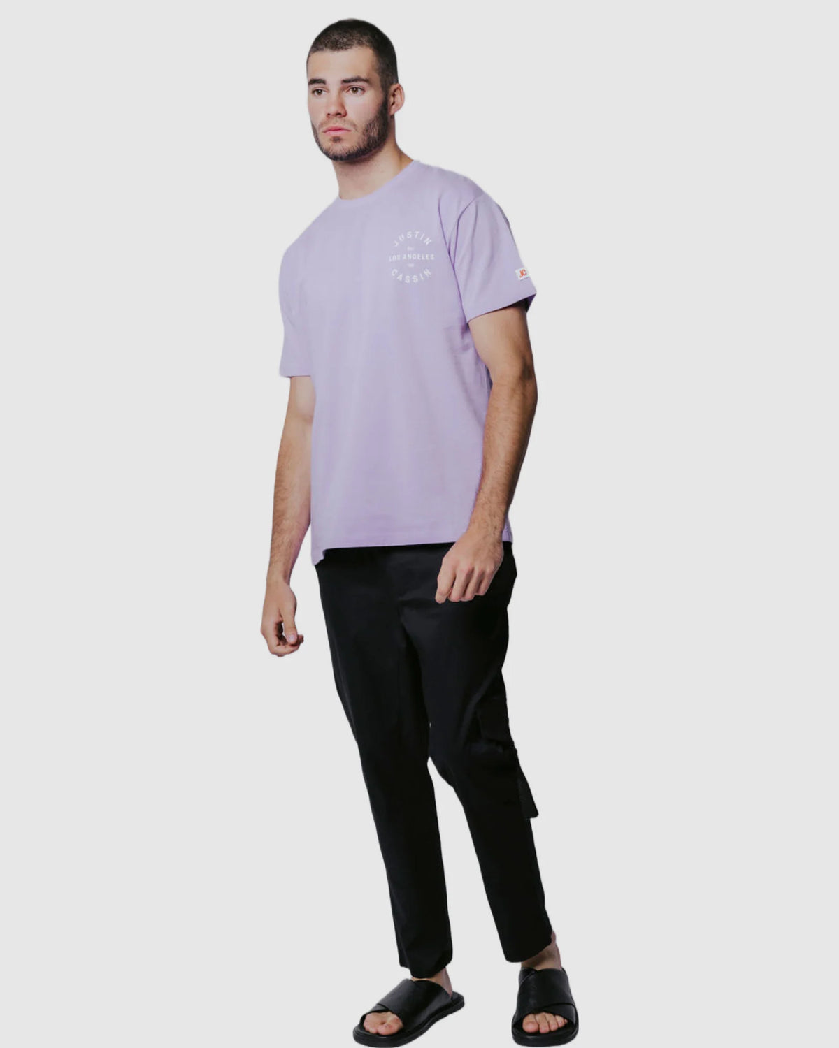 Justin Cassin Original T-Shirt in Lilac Color 6