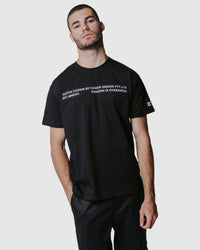 Justin Cassin Overated T-Shirt in Black Color 5
