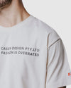 Justin Cassin Overated T-Shirt in Natural Color 3