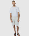 Justin Cassin Randall Casual Shorts In Cream Color 2
