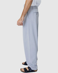 Justin Cassin Tobias Straight Leg Trouser in Grey Color 3