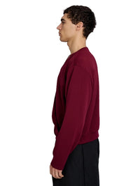Justin Cassin Harvey Crossover V-Neck Top in Red Color 3