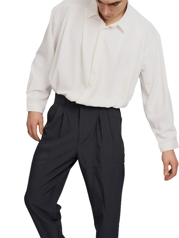 Justin Cassin Kalvin Slim Tapered Trousers 5