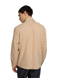 Justin Cassin Spencer Tie Up Shirt in Khaki Color 4