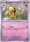 [Collector Troves] Pokemon Scarlet & Violet Twilight Masquerade Kadabra Card