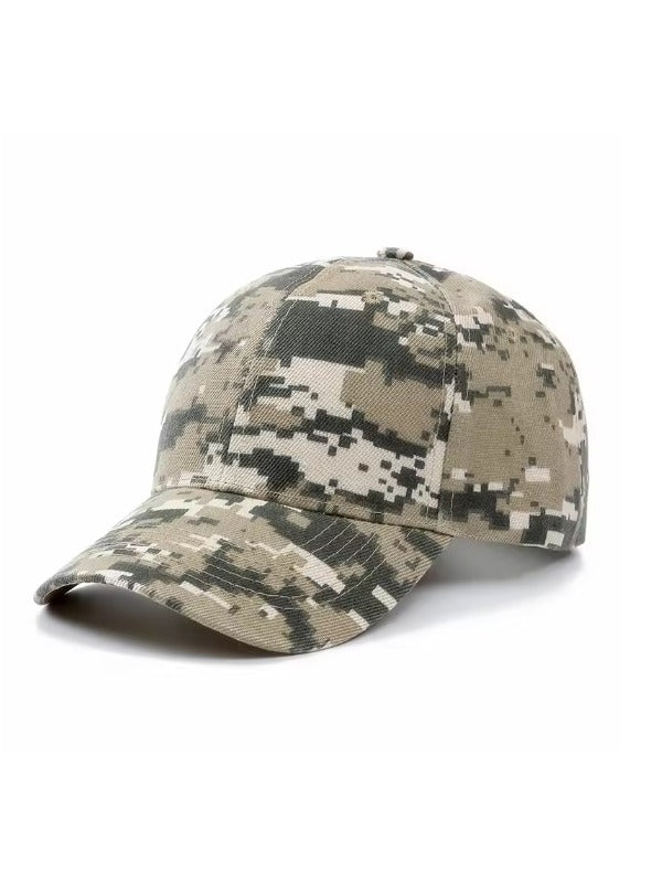 Khaki Camouflage Baseball Cap