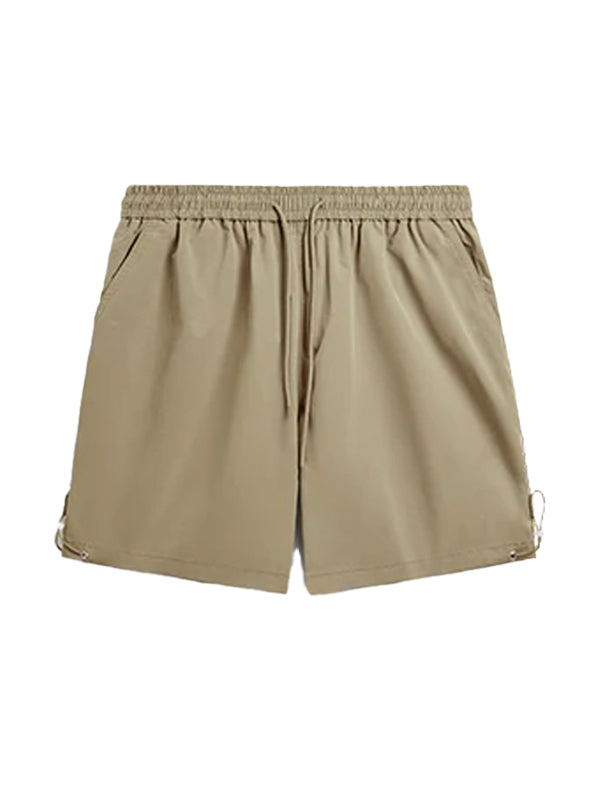 Khaki Shorts with Big Back Pockets