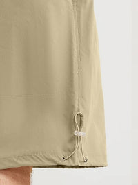 Khaki Shorts with Big Back Pockets 8