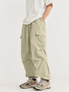 Khaki Straight Leg Cargo Pants 3