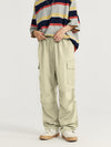 Khaki Straight Leg Cargo Pants 5