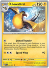 [Collector Troves] Pokemon Scarlet & Violet Paldean Fates Kilowattrel Card