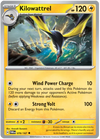 [Collector Troves] Pokemon Scarlet & Violet Twilight Masquerade Kilowattrel Card