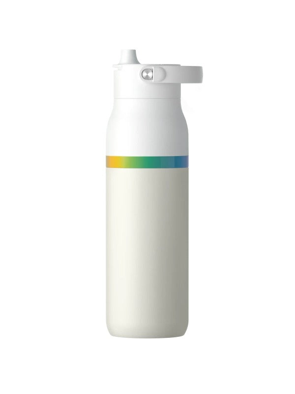 LARQ x Amber Vittoria Bottle Swig Top in Granite White Color (1L/32oz) 2