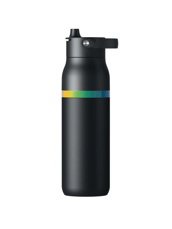 LARQ x Amber Vittoria Bottle Swig Top in Obsidian Black Color (1L/32oz) 2