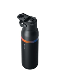 LARQ x Amber Vittoria Bottle Swig Top in Obsidian Black Color (1L/32oz) 4