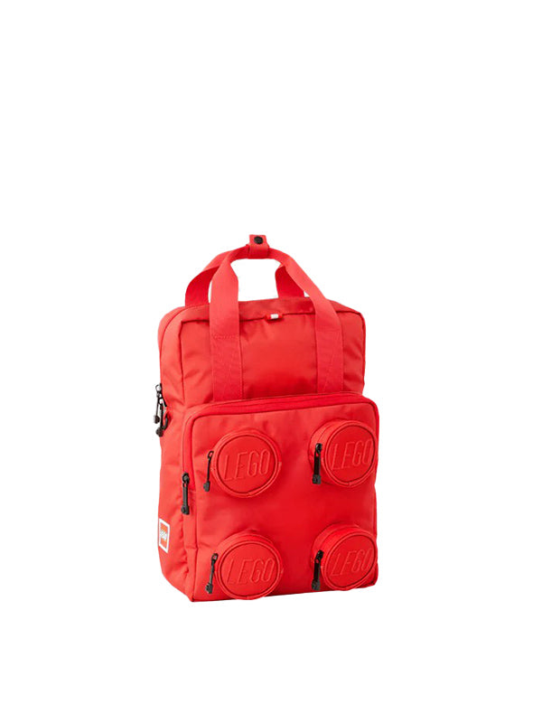 LEGO Signature Brick 2x2 Backpack in Bright Red Color