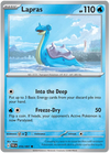 [Collector Troves] Pokemon Scarlet & Violet Paldean Fates Lapras Card