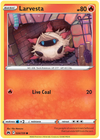 Pokemon Sword & Shield Crown Zenith Larvesta Card