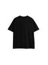 Live Boldly Happiness Embroidered T-Shirt in Black Color 2