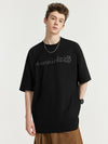 Live Boldly Happiness Embroidered T-Shirt in Black Color 7