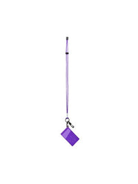 "Look Into The Future" ID Case in Purple Color 2
