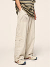 Loose Fit Apricot Cargo Pants 2