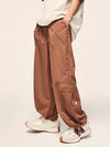 Loose Fit Coffee Cargo Pants  3