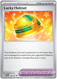 [Collector Troves] Pokemon Scarlet & Violet Twilight Masquerade Trainer Lucky Helmet Card